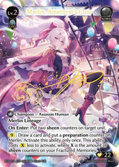 Merlin, Amethyst's Glow - 006 - Collector Super Rare - Phantom Monarchs