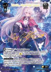 Merlin, Memorite Vassal - 005 - Collector Super Rare - Phantom Monarchs