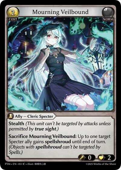 Mourning Veilbound - 051 - Common - Phantom Monarchs