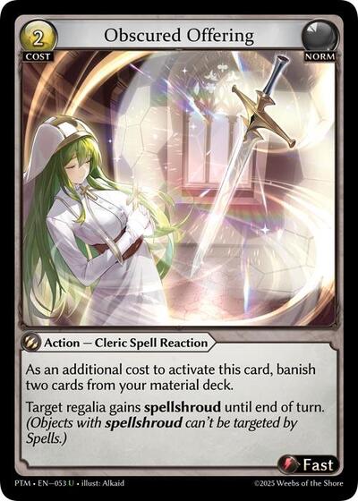 Obscured Offering - 053 - Uncommon - Phantom Monarchs