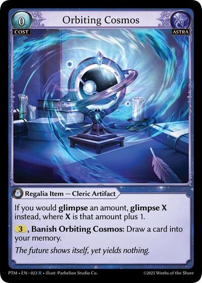 Orbiting Cosmos - 023 - Rare - Phantom Monarchs