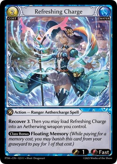 Refreshing Charge - 123 - Uncommon - Phantom Monarchs
