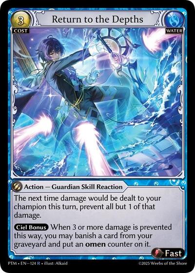 Return to the Depths - 124 - Rare - Phantom Monarchs