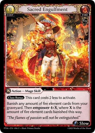 Sacred Engulfment - 096 - Uncommon - Phantom Monarchs