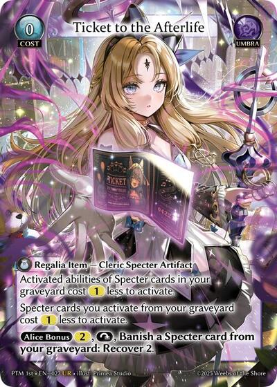Ticket to the Afterlife - 027 - Ultra Rare - Phantom Monarchs