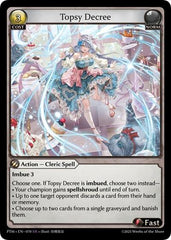 Topsy Decree - 070 - Super Rare - Phantom Monarchs