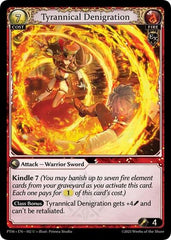 Tyrannical Denigration - 102 - Uncommon - Phantom Monarchs