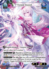 Vorpal Sword - 025 - Ultra Rare - Phantom Monarchs