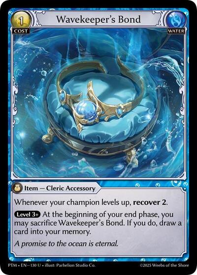 Wavekeeper's Bond - 130 - Uncommon - Phantom Monarchs