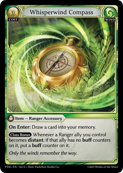 Whisperwind Compass - 162 - Rare - Phantom Monarchs