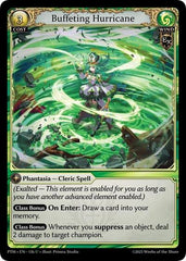 Buffeting Hurricane (Curio Foil) - 136 - Uncommon - Phantom Monarchs