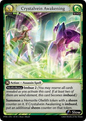 Crystalvein Awakening (Curio Foil) - 141 - Common - Phantom Monarchs