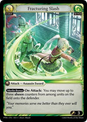 Fracturing Slash (Curio Foil) - 145 - Uncommon - Phantom Monarchs