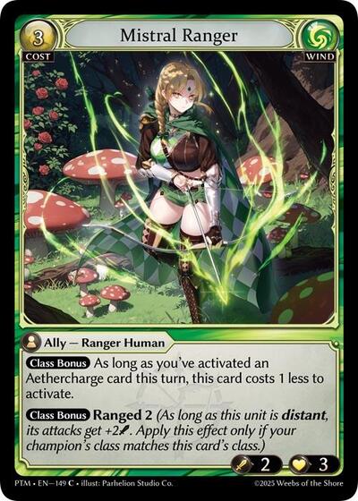 Mistral Ranger (Curio Foil) - 149 - Common - Phantom Monarchs
