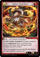 Nether Dodobird (Curio Foil) - 092 - Uncommon - Phantom Monarchs