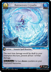 Rainwoven Crysalis (Curio Foil) - 122 - Uncommon - Phantom Monarchs