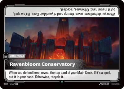 Ravenbloom Conservatory - 215/221 - Uncommon - Spiritforged