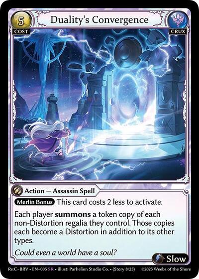 Duality's Convergence - 035 - Super Rare - Merlin Re: Collection, Brilliant Vestige