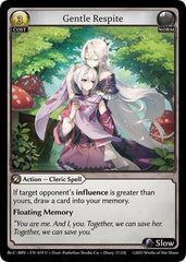 Gentle Respite - 019 - Uncommon - Merlin Re: Collection, Brilliant Vestige