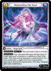 Materialize the Soul - 036 - Ultra Rare - Merlin Re: Collection, Brilliant Vestige