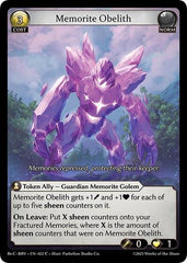 Memorite Obelith - 022 - Common - Merlin Re: Collection, Brilliant Vestige