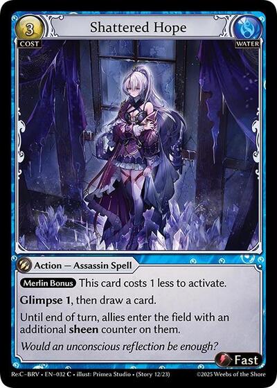 Shattered Hope - 032 - Common - Merlin Re: Collection, Brilliant Vestige