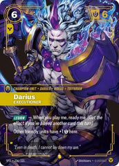 Darius, Executioner - 236/221 - Showcase (Overnumbered) - Spiritforged