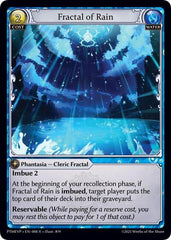 Fractal of Rain - 008 - Rare - Phantom Monarchs Event Pack