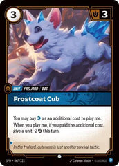 Frostcoat Cub - 067/221 - Common - Spiritforged
