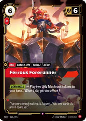 Ferrous Forerunner - 021/221 - Rare - Spiritforged