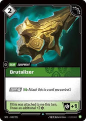 Brutalizer - 042/221 - Uncommon - Spiritforged