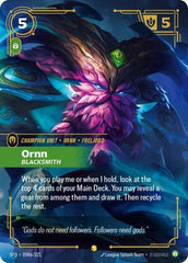 Ornn, Blacksmith - 058a/221 - Showcase (Alternate Art) - Spiritforged