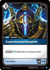 Experimental Hexplate - 073/221 - Uncommon - Spiritforged