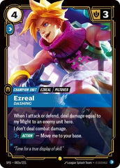 Ezreal, Dashing - 082a/221 - Showcase (Alternate Art) - Spiritforged