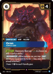 Ornn, Forge God - 085/221 - Rare - Spiritforged