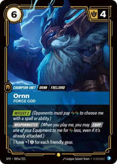 Ornn, Forge God - 085a/221 - Showcase (Alternate Art) - Spiritforged