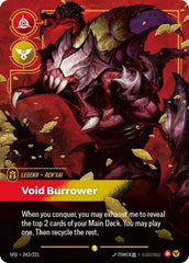 Rek'sai, Void Burrower - 243/221 - Showcase (Overnumbered) - Spiritforged