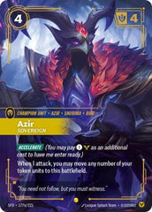 Azir, Sovereign - 177a/221 - Showcase (Alternate Art) - Spiritforged