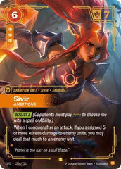 Sivir, Ambitious - 120a/221 - Showcase (Alternate Art) - Spiritforged