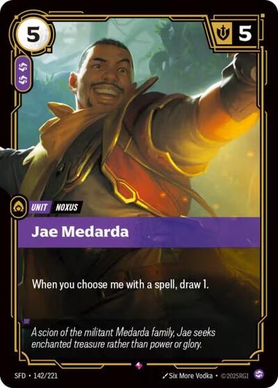 Jae Medarda - 142/221 - Rare - Spiritforged