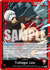 Trafalgar Law - OP14-001 - Leader - The Azure Sea's Seven