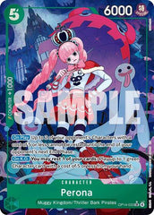Perona - OP14-033 - Super Rare (Alternate Art) - The Azure Sea's Seven