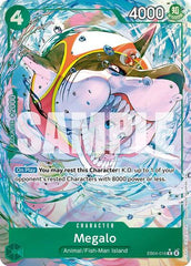 Megalo - EB04-018 - Rare (Alternate Art) - The Azure Sea's Seven