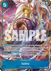 Issho - EB04-022 - Rare (Alternate Art) - The Azure Sea's Seven