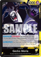 Gecko Moria - OP14-080 - Leader - The Azure Sea's Seven