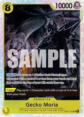 Gecko Moria - OP14-104 - Super Rare - The Azure Sea's Seven