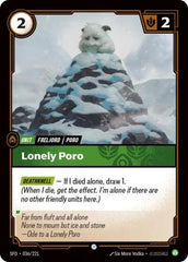 Lonely Poro - 036/221 - Common - Spiritforged