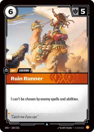 Ruin Runner - 105/221 - Uncommon - Spiritforged