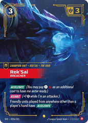 Rek'Sai, Breacher - 029a/221 - Showcase (Alternate Art) - Spiritforged
