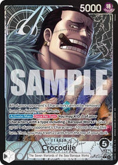 Crocodile - OP14-079 - Leader (Alternate Art) - The Azure Sea's Seven